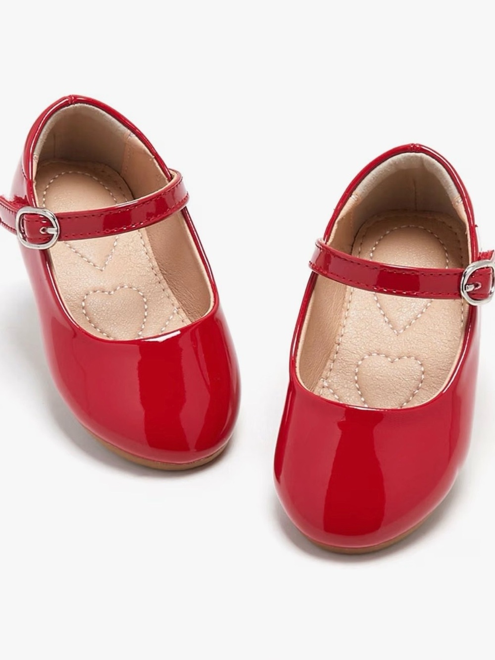 Red Mary Jane Kids Shoes